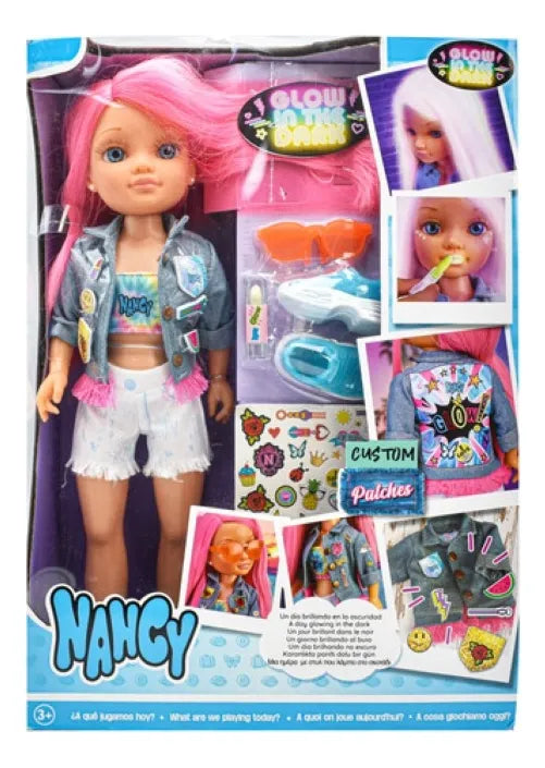 Nancy Un Dia Brillando En La Oscuridad 42cm Famosa Cd