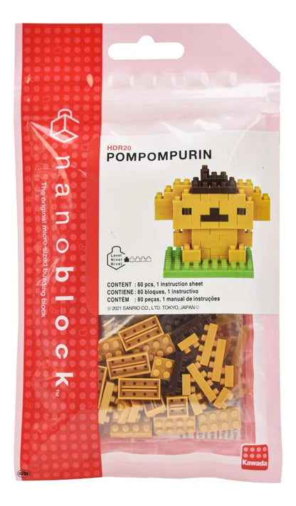 Hello Kitty Pack 3 Personajes 2 Complementos 270pz Nanoblock 270