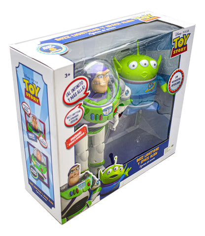 Disney Toy Story Set Buzz Lightyear Y Alien Sonido Toymark