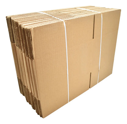 25 Cajas De Carton Para Empaque E-commerce 16x26x19 Ch1 Caqui