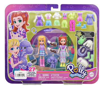 Polly Pocket Pequeños Mundos Pack 3 Sets Mattel
