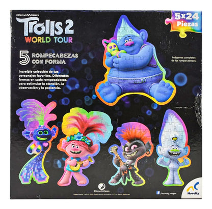 Trolls Y Jurassic World Game Pack Juegos De Mesa Novelty
