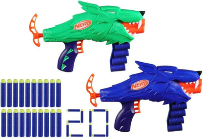 Nerf Easy Play Wolfpack 20 Dardos Hasbro Cf Multicolor