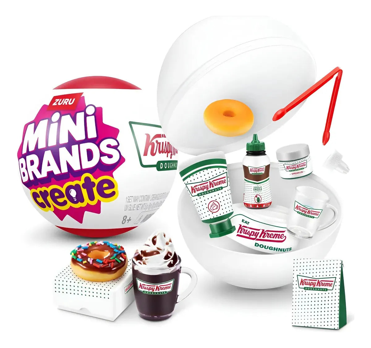 Mini Brands Create Krispy Kreme Pack 2 Esferas Sorpresa Zuru
