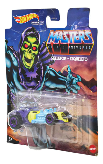 Hot Wheels Character Cars Skeletor Escala 1:64 Mattel Cd Violeta/verde