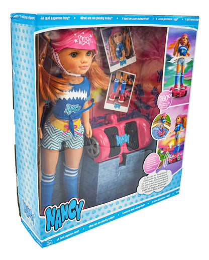 Nancy Un Día Con Mi Hoverboard Accesorios 43cm Famosa Cd