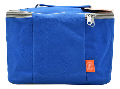 Lonchera De Poliéster Azul Lb15bc-18x Basic City Liso