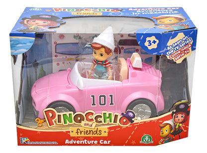 Pinocchio And Friends Car Adventure With Pink Giochi Preziosi Figure