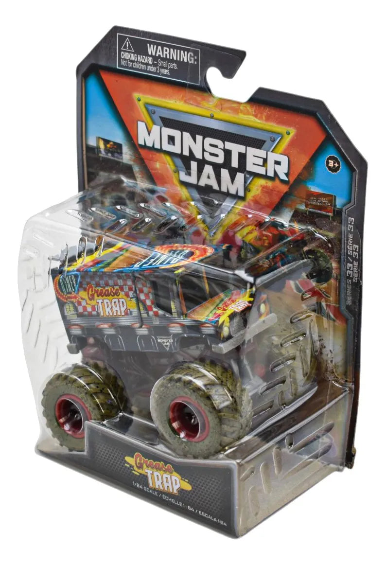 Monster Jam Pack 6 Vehiculos Serie 33 #3 Spin Master Cf Multicolor
