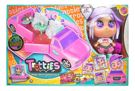 Trotties Emma Y Limo Muñeca 27cm Ojos Emoji Famosa Cf