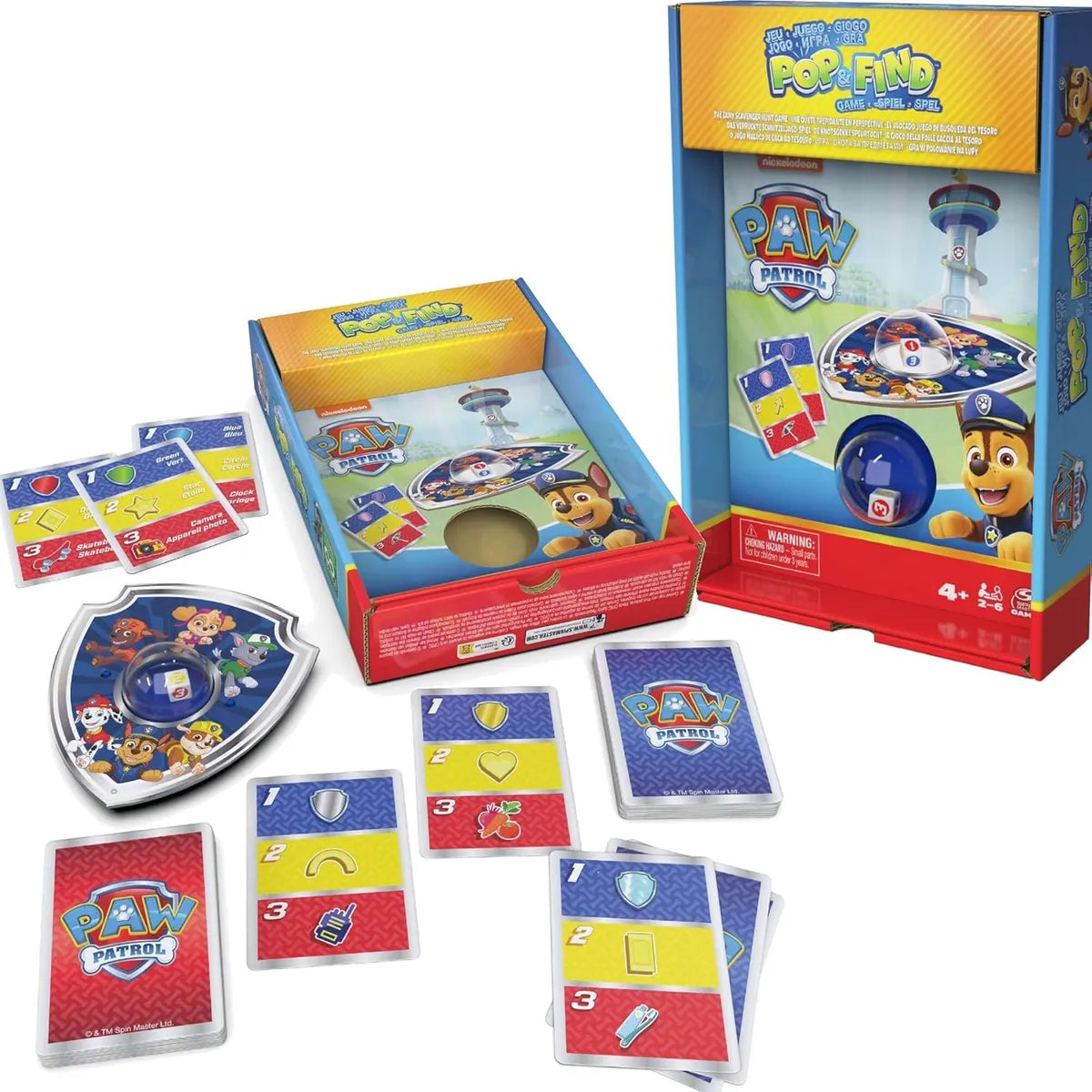 Paw Patrol Pack Meteorito Caotico Y Pop And Find Spin Master