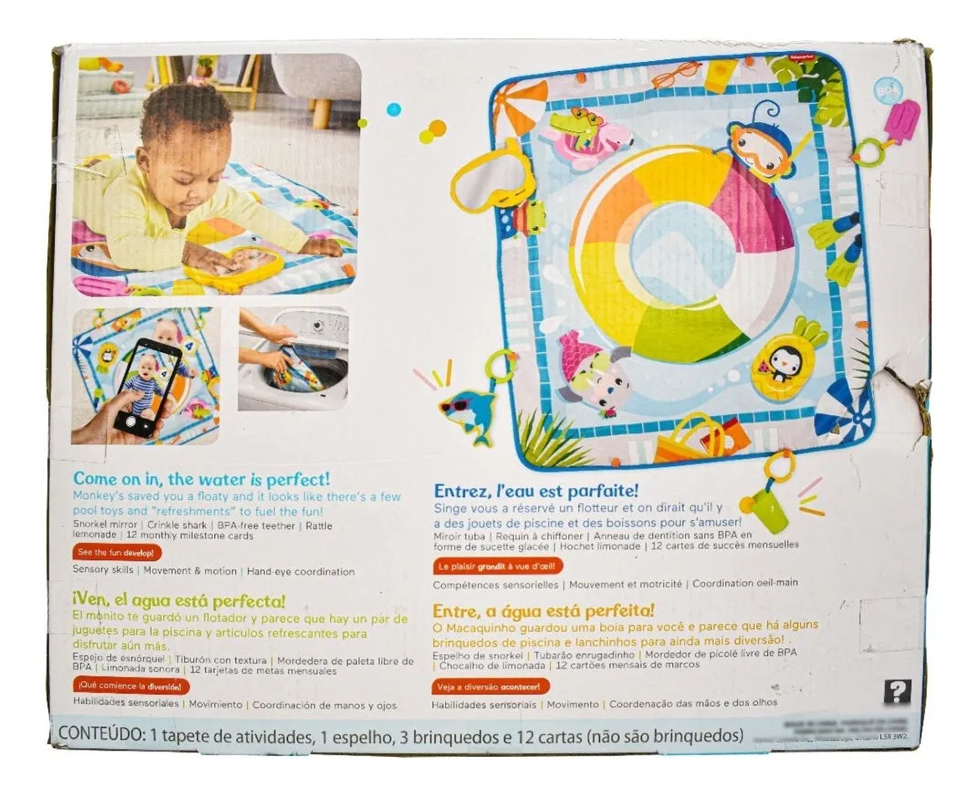Tapete De Actividades 4 Accesorios Fisher Price Cd
