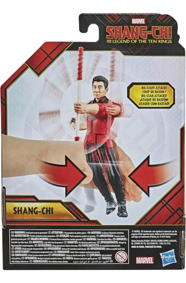 Marvel Shang Chi Pack 4 Figuras Y Baston Hasbro
