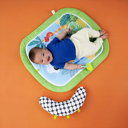 Tapete De Bebé Bright Starts Easy Breezy Centro De Actividad Color Verde