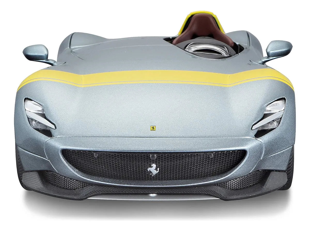 Ferrari Monza Sp1 Plateado Escala 1:18 Race Play Bburago Cf Plateado