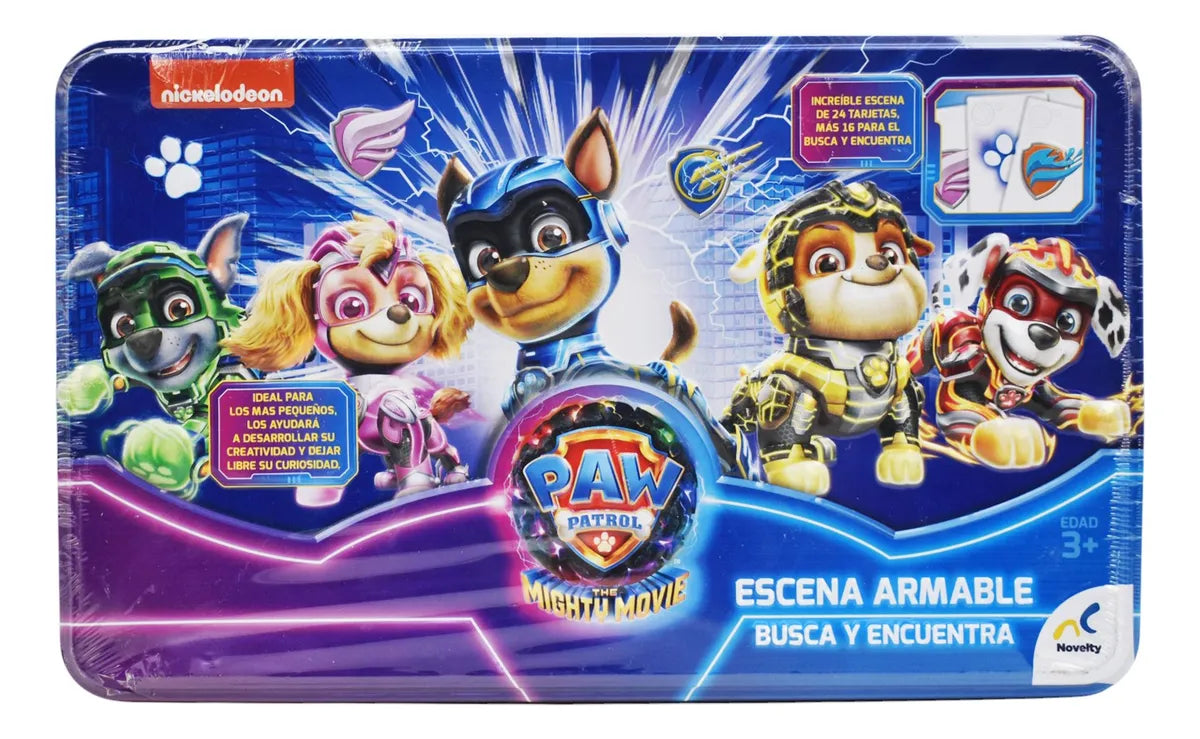 Mickey Marvel Paw Patrol Rompecabezas Y Juegos 435pz Novelty
