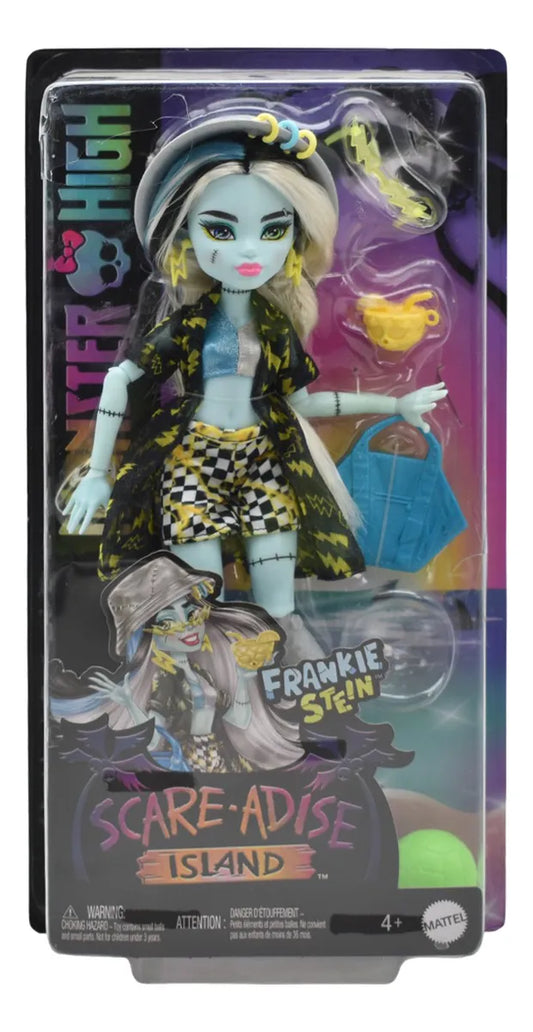 Monster High Scare Adise Island Frankie Stein 27cm Mattel Cf