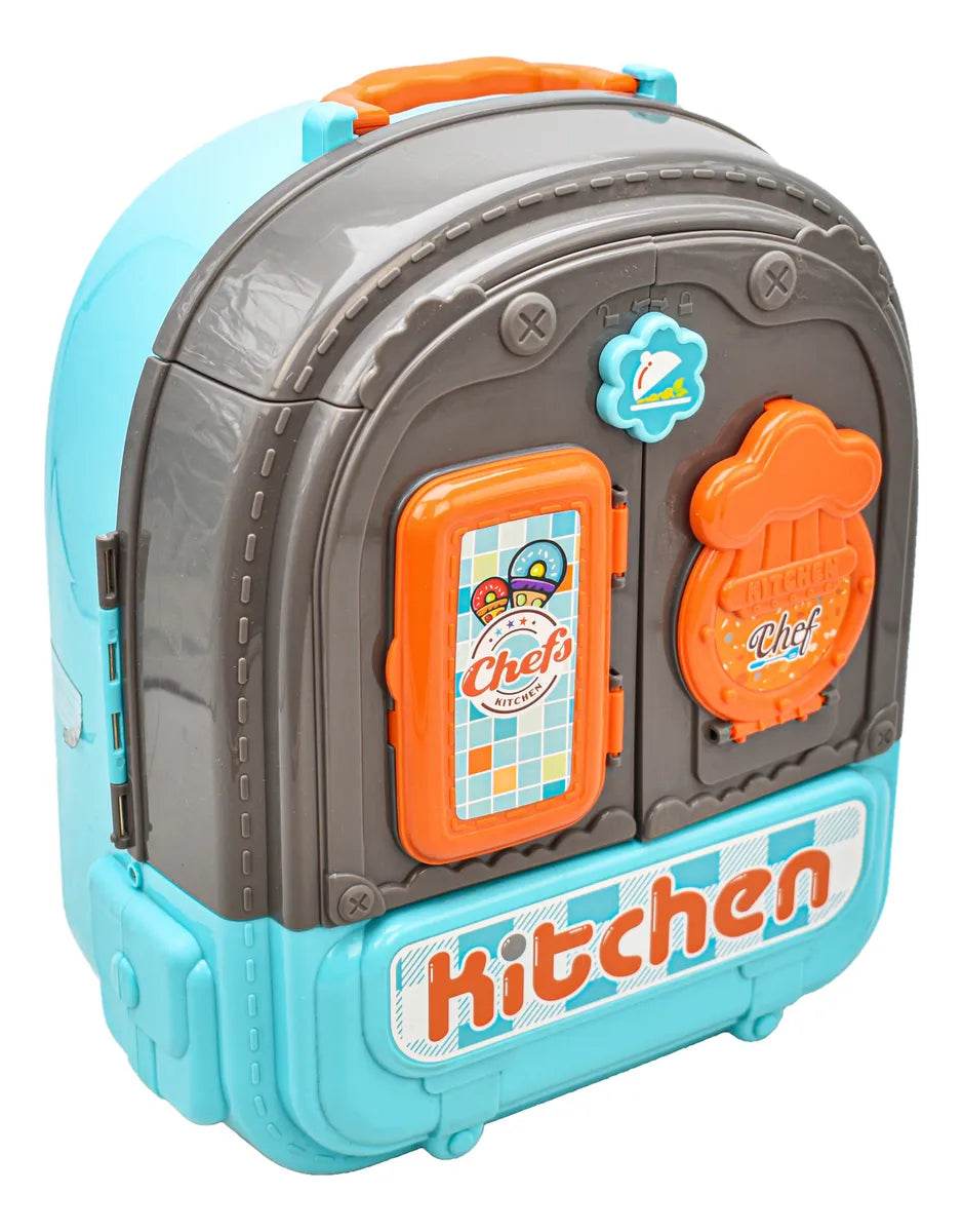 Maletin De Cocina 3 En 1 Kitchen Chefs Kids Bag 008-996a Multicolor