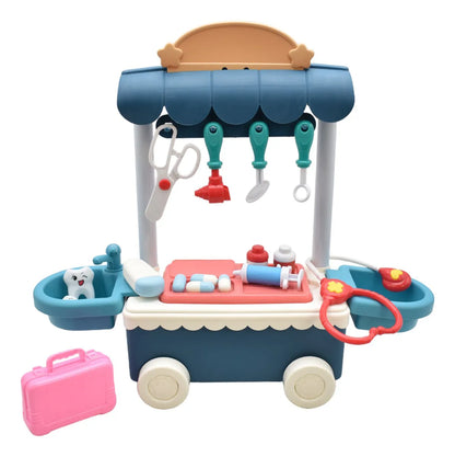 Carro Multifuncional De Equipos Medicos Juego De Rol T1003a