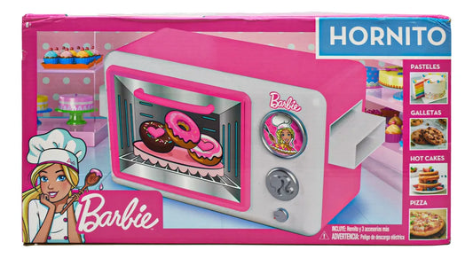 Barbie Hornito Electronico 4 Accesorios Mattel Ca Rosa Chicle