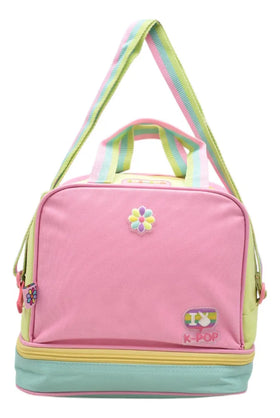 Happy Girl K Pop Thermal Lunchbox Hg66197 Chenson Pink Detail K Pop