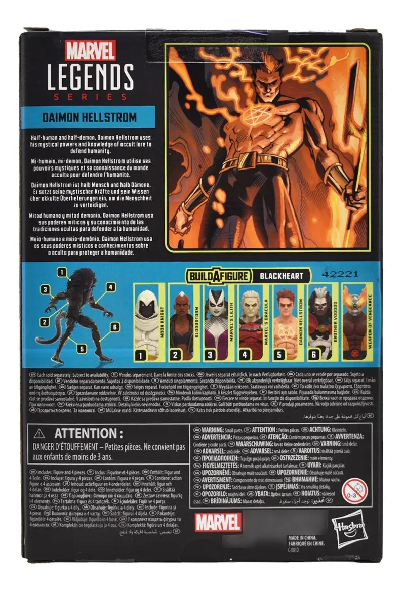 Marvel Legends Strange Tales Daimon Hellstrom 15cm Hasbro Cf