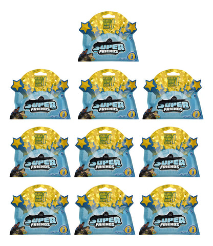 Imaginext Dc Super Friends Pack 10 Sobres Serie 1 Fisher