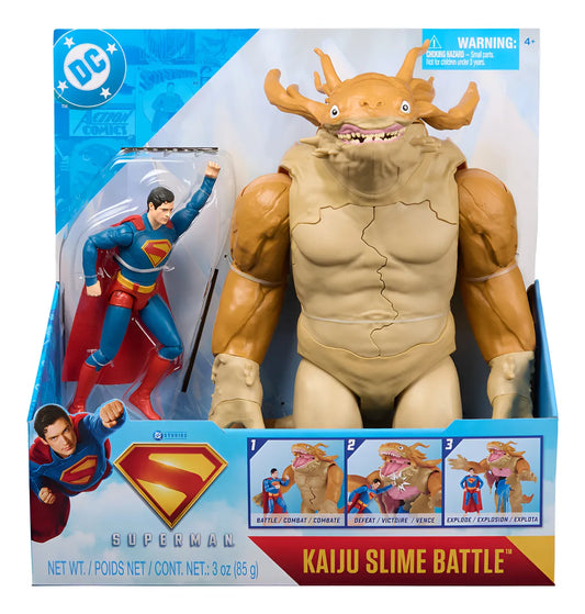 Dc Superman Kaiju Slime Battle Figura 29 Cm Spin Master