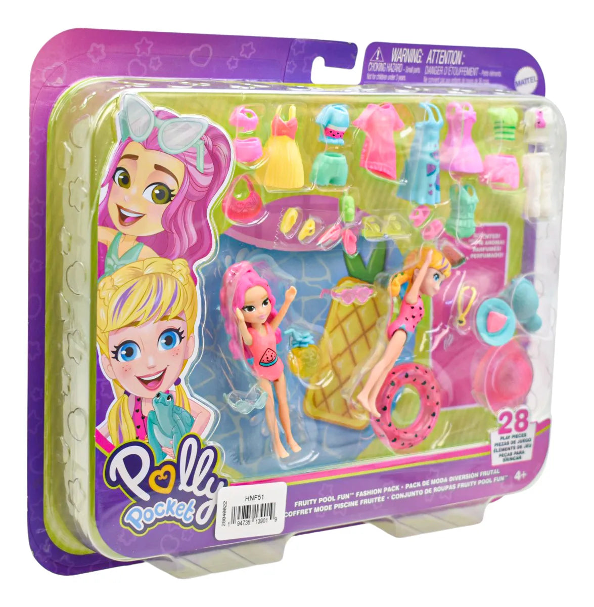Polly Pocket Pequeños Mundos Pack 3 Sets Mattel