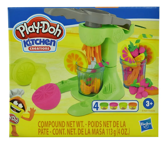 Play Doh Exprimidor Creaciones Frutales 113 Gr Hasbro Verde