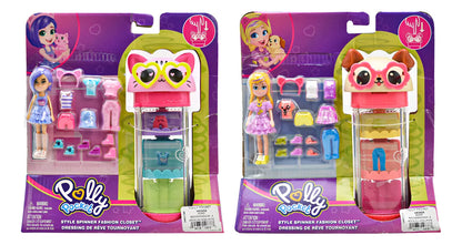 Polly Pocket Armario Giratorio De Looks Pack 2 Piezas Mattel