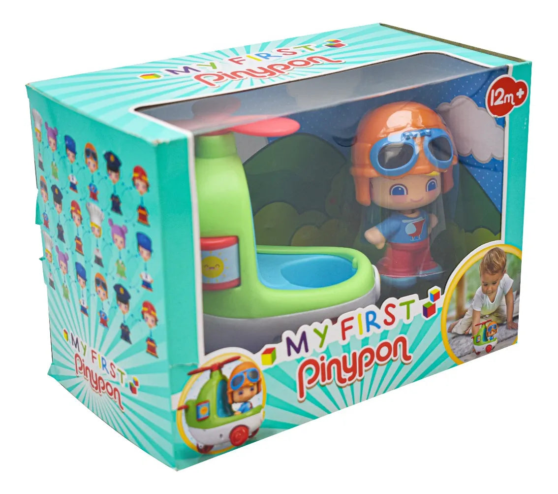 Pinypon My First Helicopter Figure 10 Cm Famous Cd