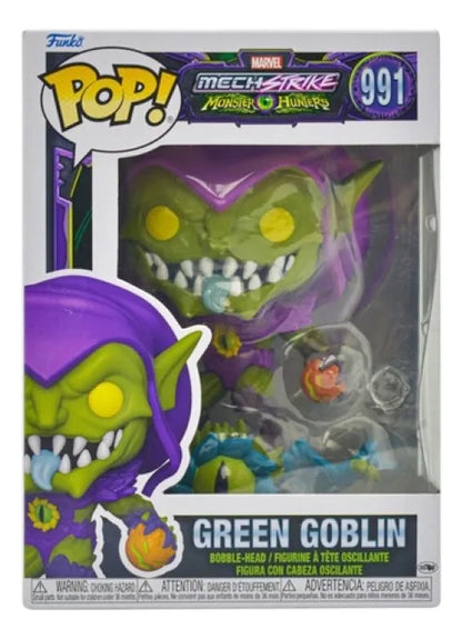 Marvel Mech Strike Monster Hunters Green Goblin #991 Funko
