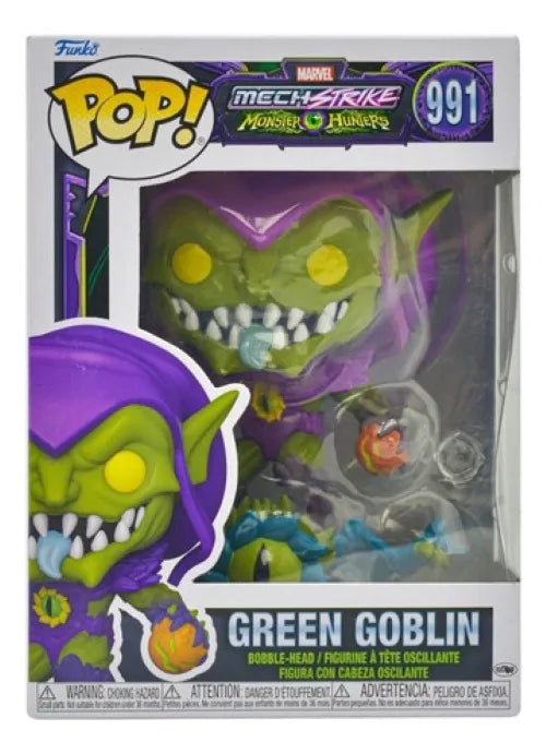 Marvel Mech Strike Monster Hunters Green Goblin #991 Funko