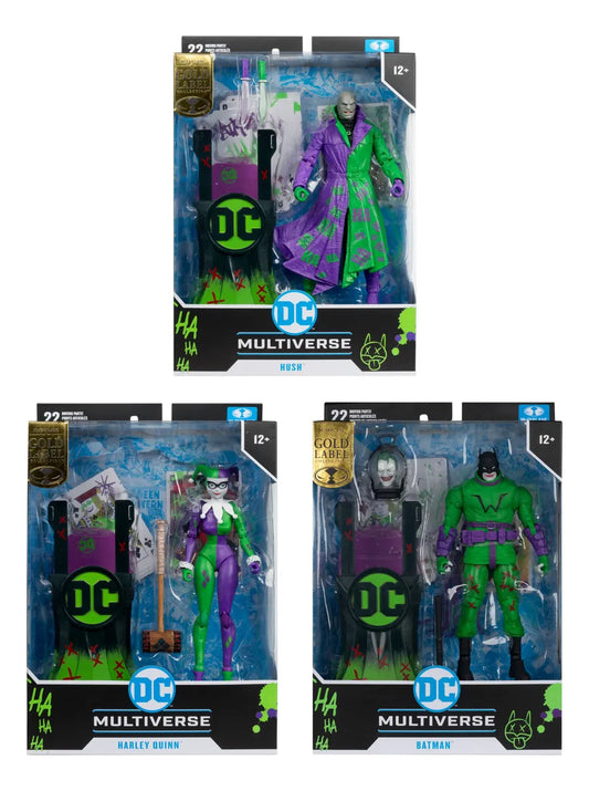 Dc Multiverse Jokerized Pack 3 Figuras 18cm Mcfarlane Toys