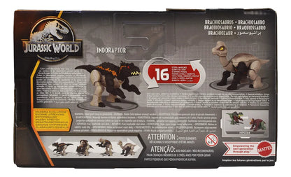 Jurassic World Fierce Changers Pack 2 Figuras Mattel