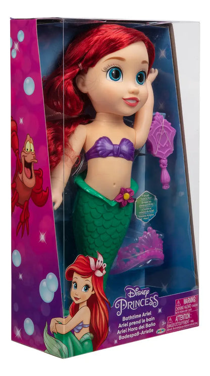 Disney Princesa Ariel Hora Del Baño Muñeca 36cm Jakks