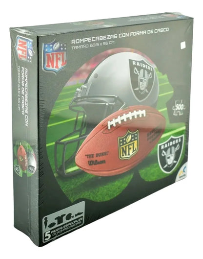 Rompecabezas Nfl Casco Pack 2 Modelos 1000 Pz Novelty