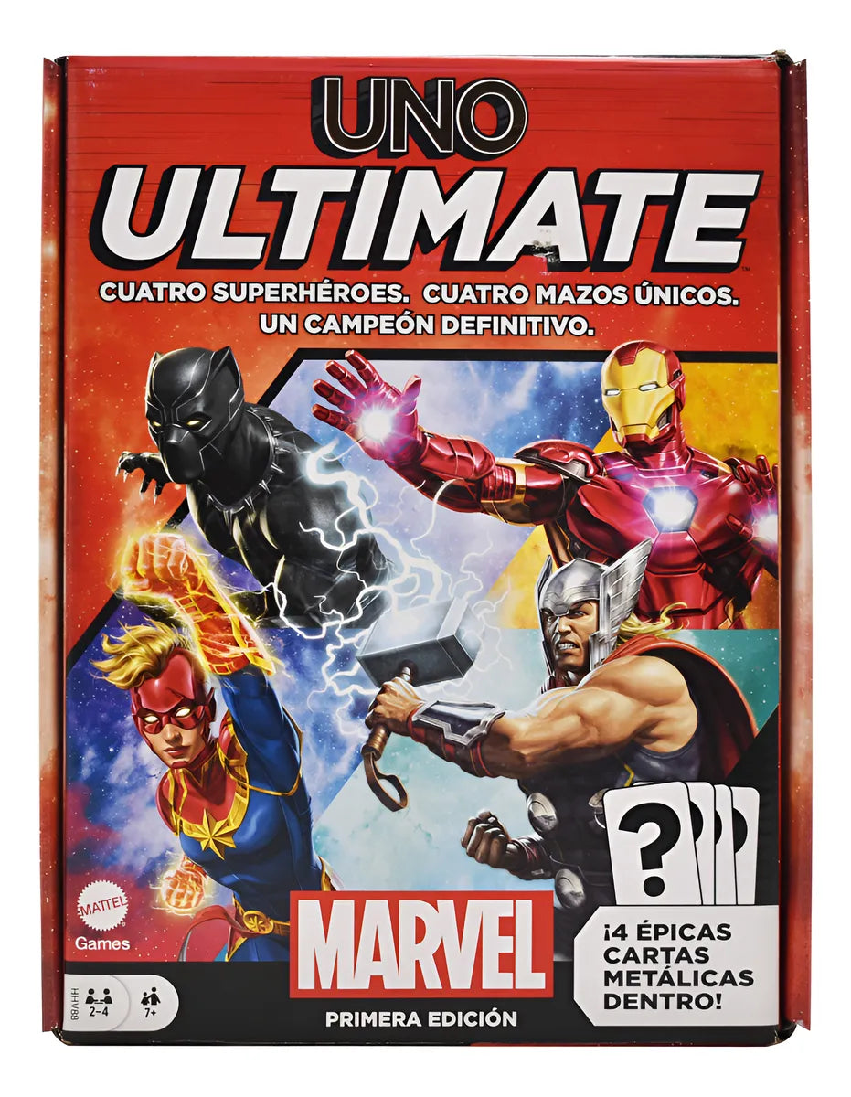 Marvel Uno Ultimate Primera Edicion Mattel Ca
