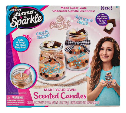 Shimmer N Sparkle Crea Velas Olor Chocolate Y Jabon Crazart