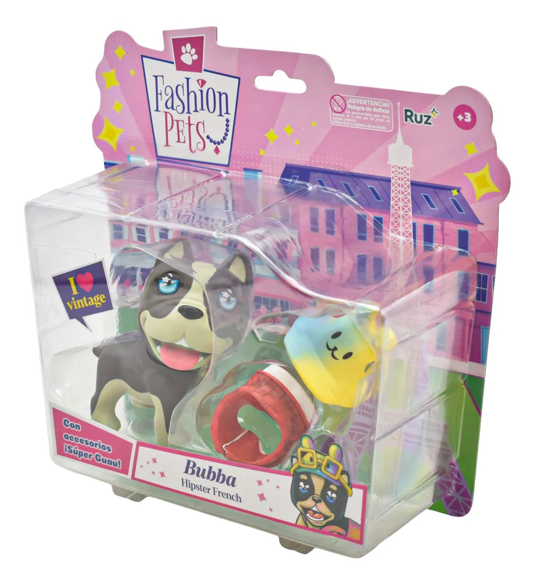 Fashion Pets with Accessories Pack of 6 Figures 12cm Ruz