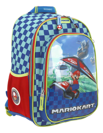 Mochila Mariokart Mario Glider Estampado Mb66135 Primaria Chenson Color Multicolor
