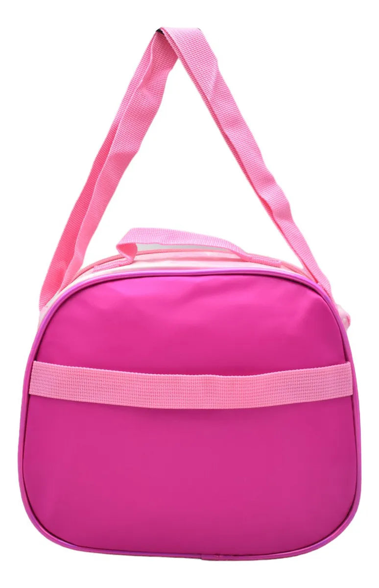 Mochila Unicornio Flores Kit 3pz Primaria Ll24bpp525 Rosa Chicle 3d