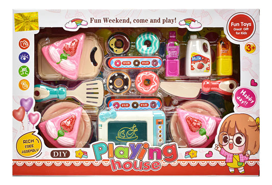 Juego De Cocina Postres 16 Pzas Penthouse Hz-7 Multicolor
