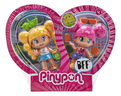 Pinypon Bff Pack 4 Muñecas 8cm Famosa