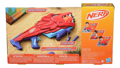 Nerf Wild Lionfury 16 Dardos Hasbro Naranja