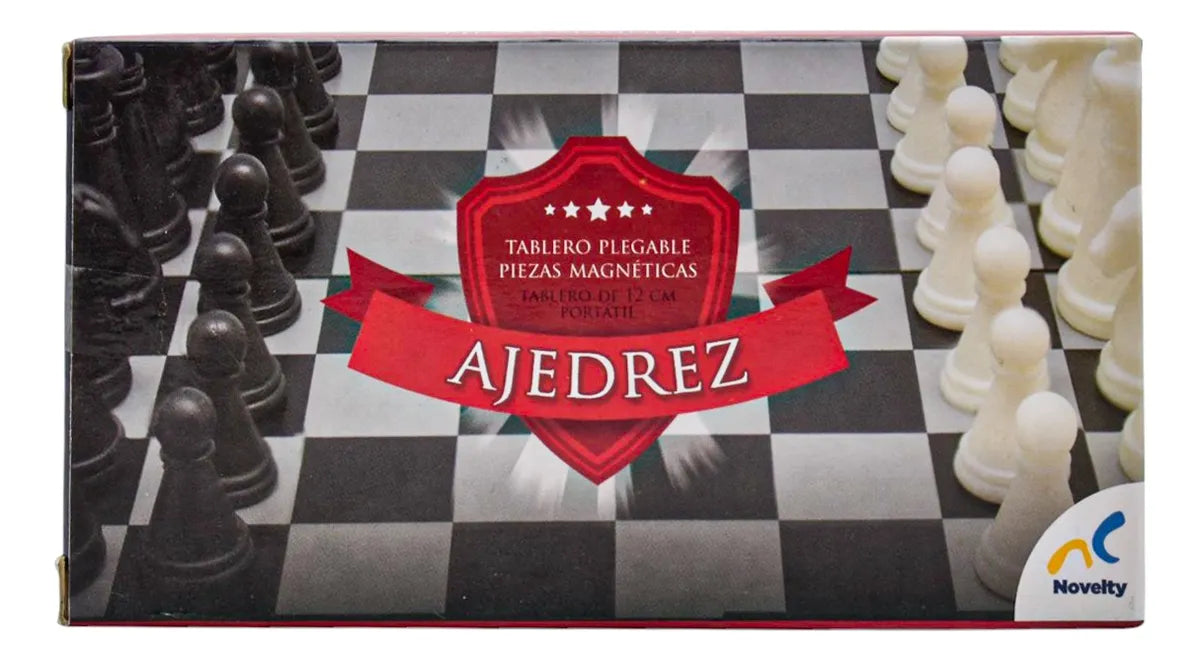Ajedrez Y Gato Mini Tableros Plegables Magneticos Novelty