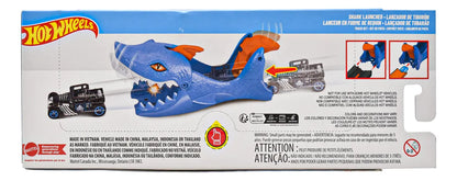 Hot Wheels City Pack Lanzador Tiburon Y Dinosaurio Mattel Multicolor