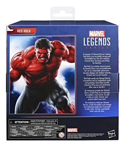 Marvel Legends Red Hulk Capitán América 20 Cm Hasbro Cf