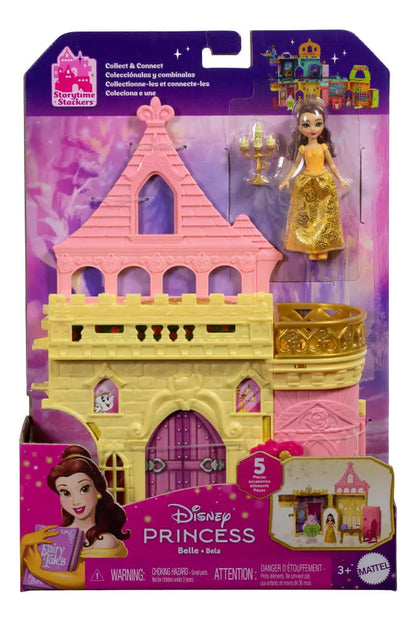 Disney Princesa Storytime Stackers Castillo De Bella Mattel